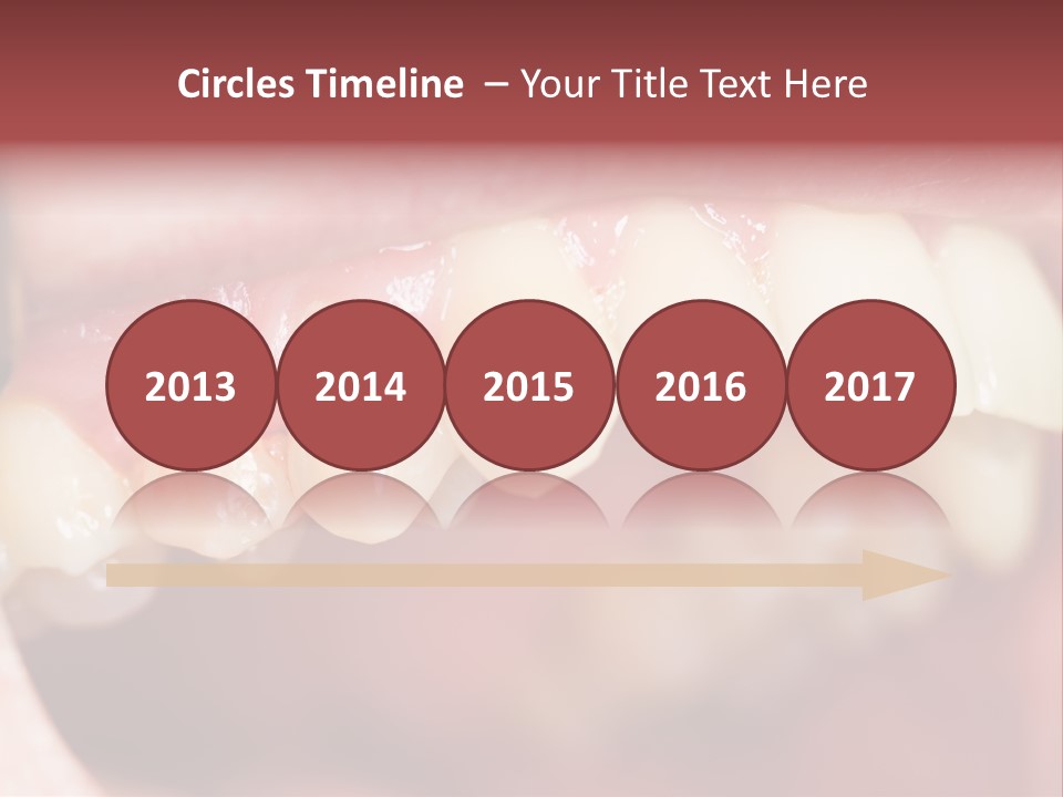 Mirror Exam Mouth PowerPoint Template