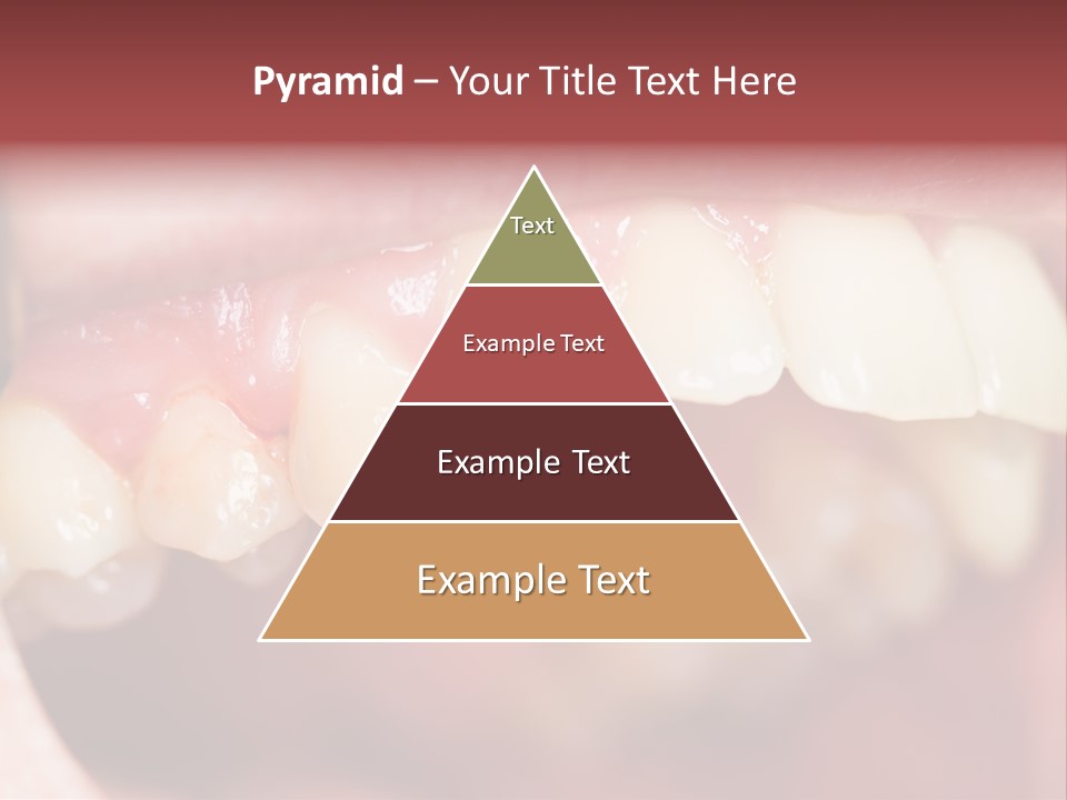 Mirror Exam Mouth PowerPoint Template