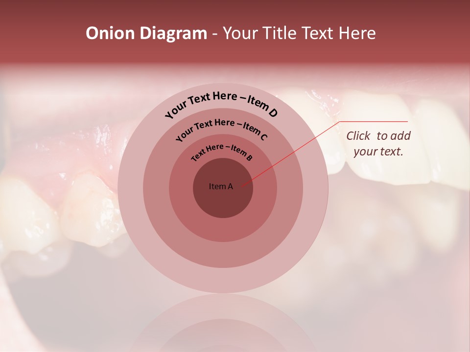 Mirror Exam Mouth PowerPoint Template