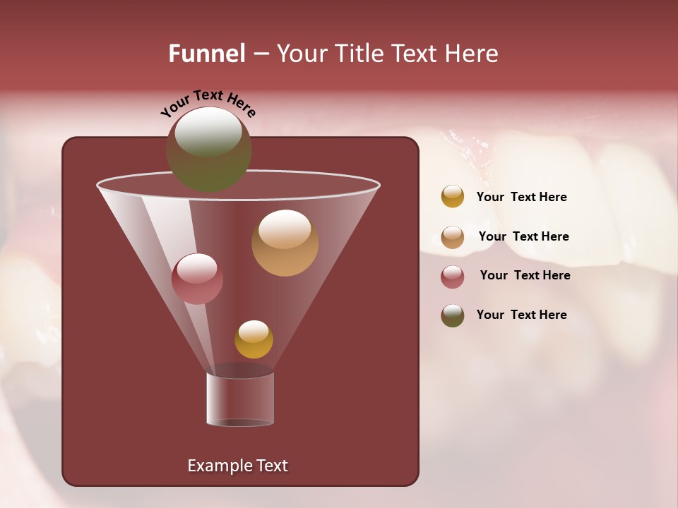 Mirror Exam Mouth PowerPoint Template