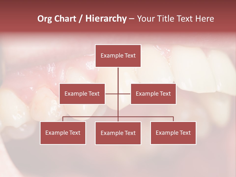 Mirror Exam Mouth PowerPoint Template