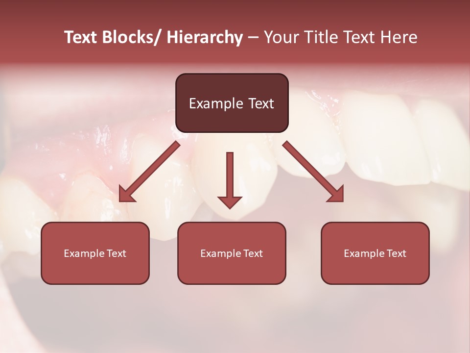 Mirror Exam Mouth PowerPoint Template