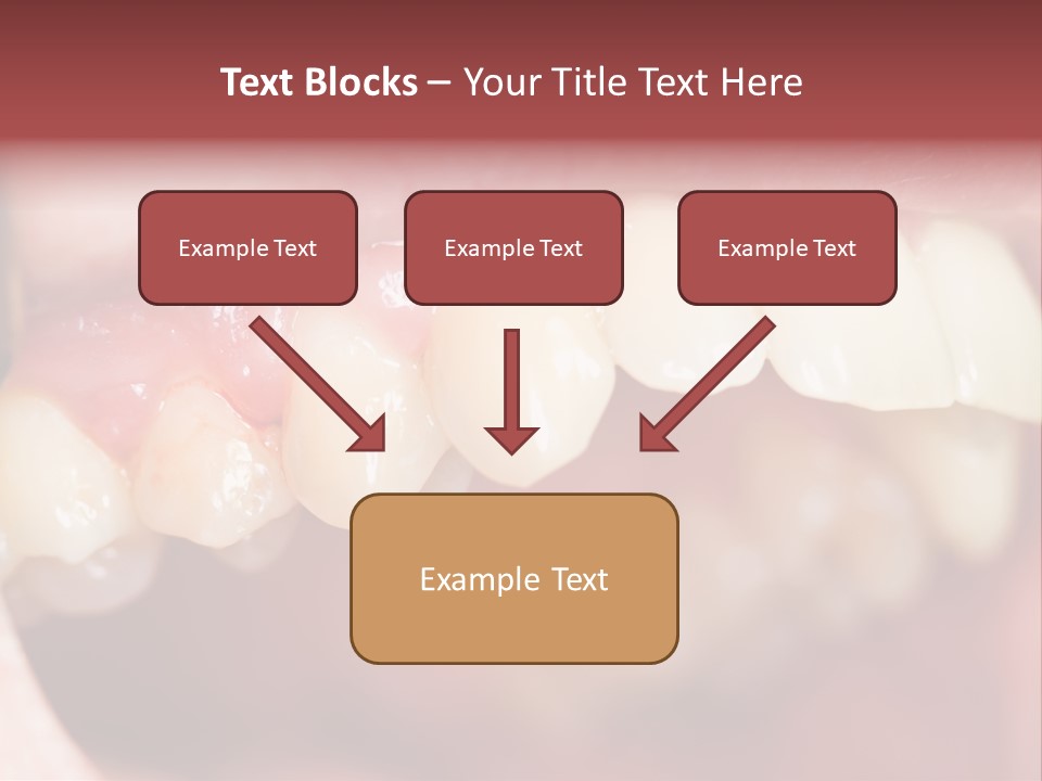 Mirror Exam Mouth PowerPoint Template