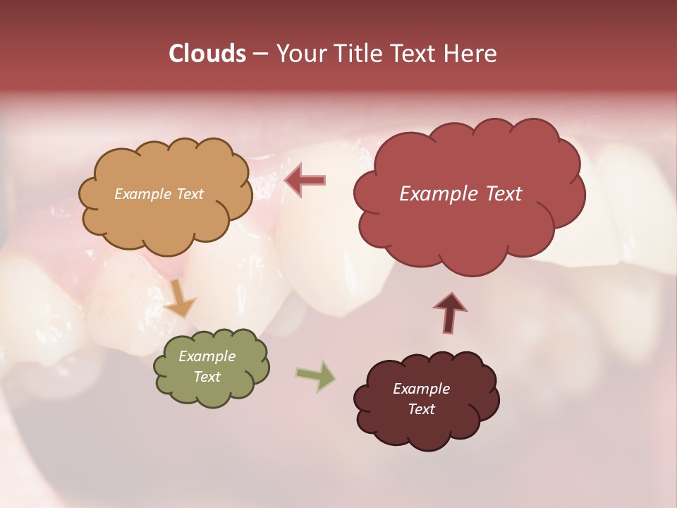 Mirror Exam Mouth PowerPoint Template