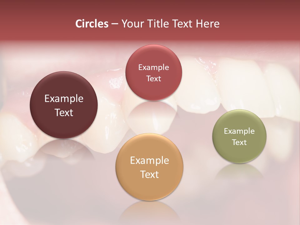 Mirror Exam Mouth PowerPoint Template