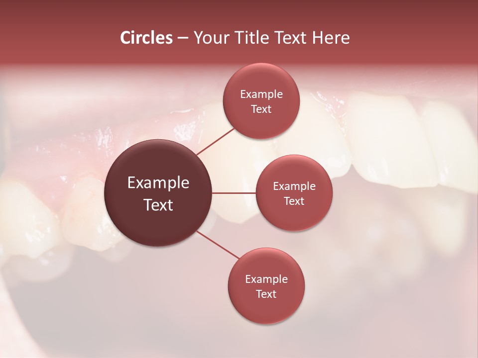Mirror Exam Mouth PowerPoint Template