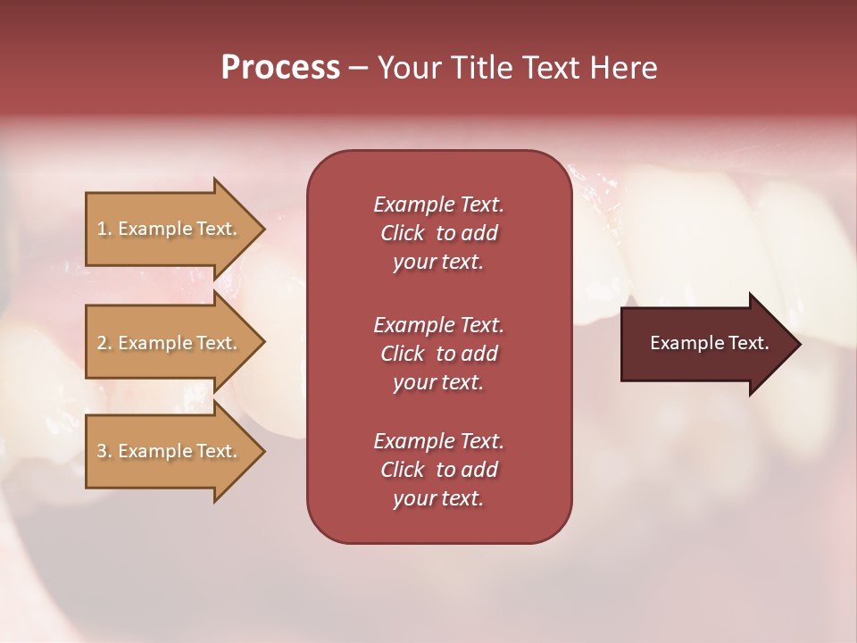 Mirror Exam Mouth PowerPoint Template