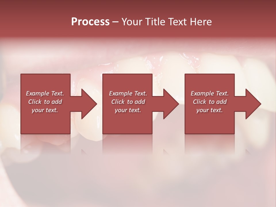 Mirror Exam Mouth PowerPoint Template