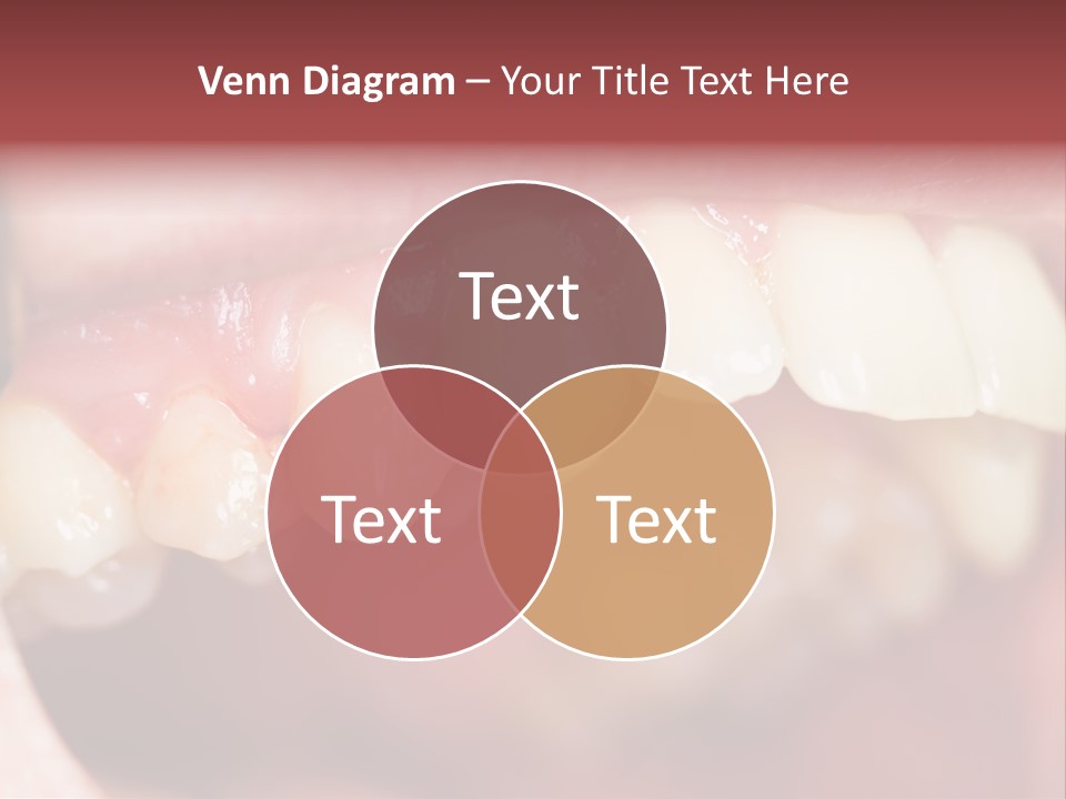 Mirror Exam Mouth PowerPoint Template