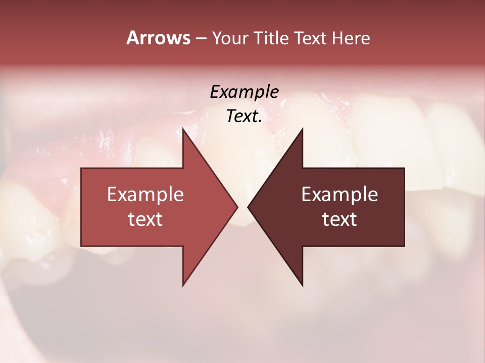 Mirror Exam Mouth PowerPoint Template