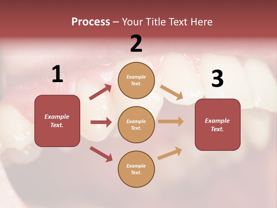 Mirror Exam Mouth PowerPoint Template
