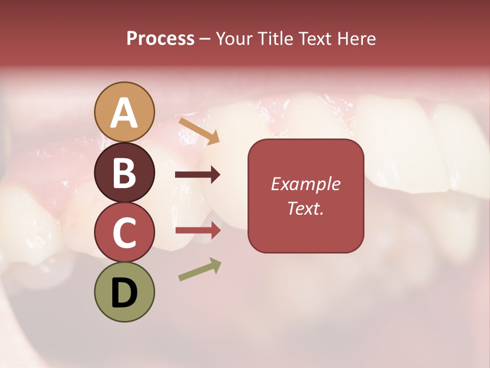 Mirror Exam Mouth PowerPoint Template