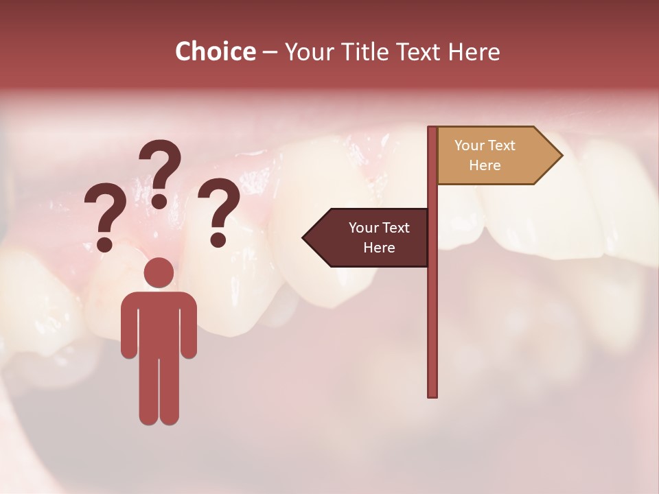 Mirror Exam Mouth PowerPoint Template