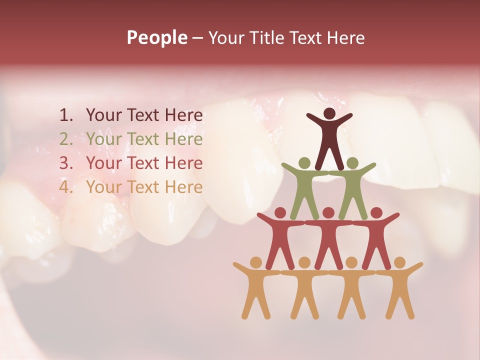 Mirror Exam Mouth PowerPoint Template