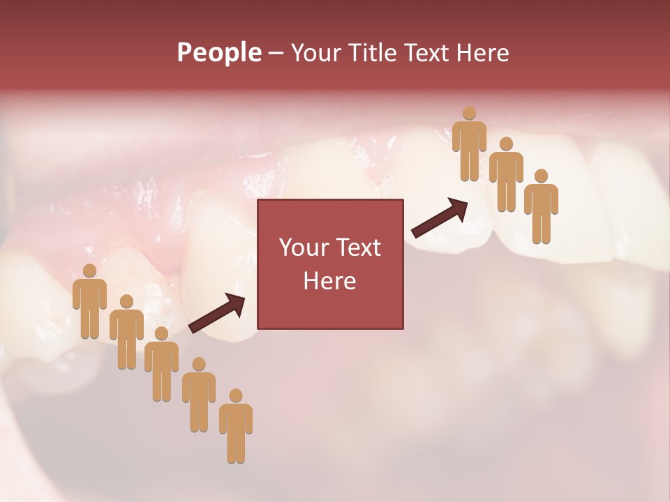 Mirror Exam Mouth PowerPoint Template