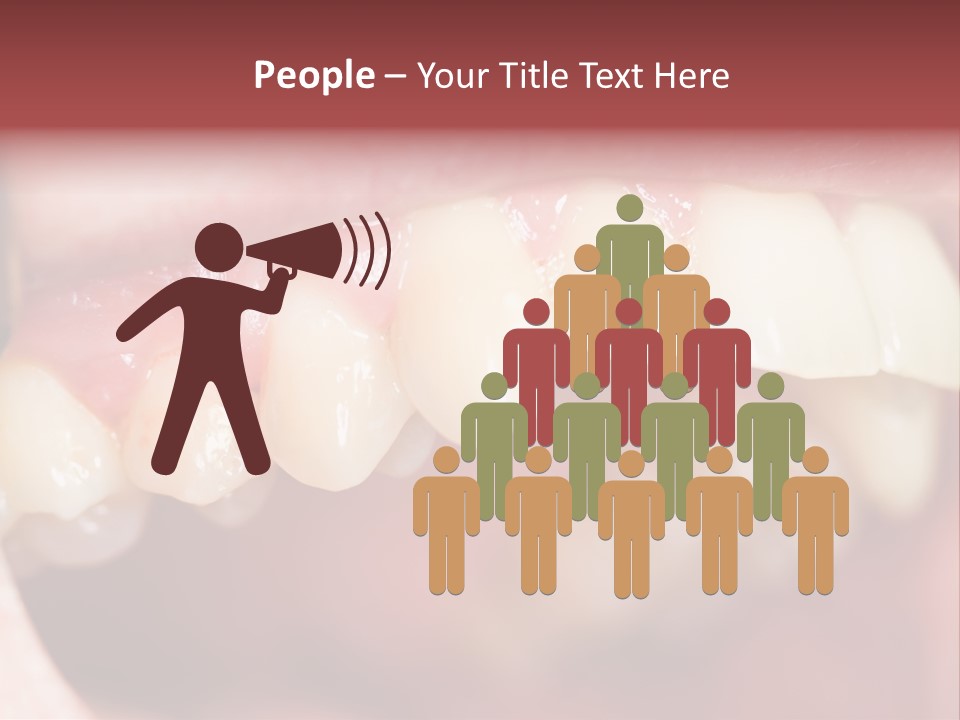 Mirror Exam Mouth PowerPoint Template