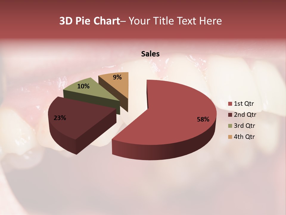 Mirror Exam Mouth PowerPoint Template