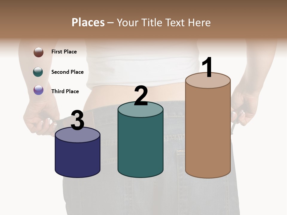 Weight Pulling Body PowerPoint Template
