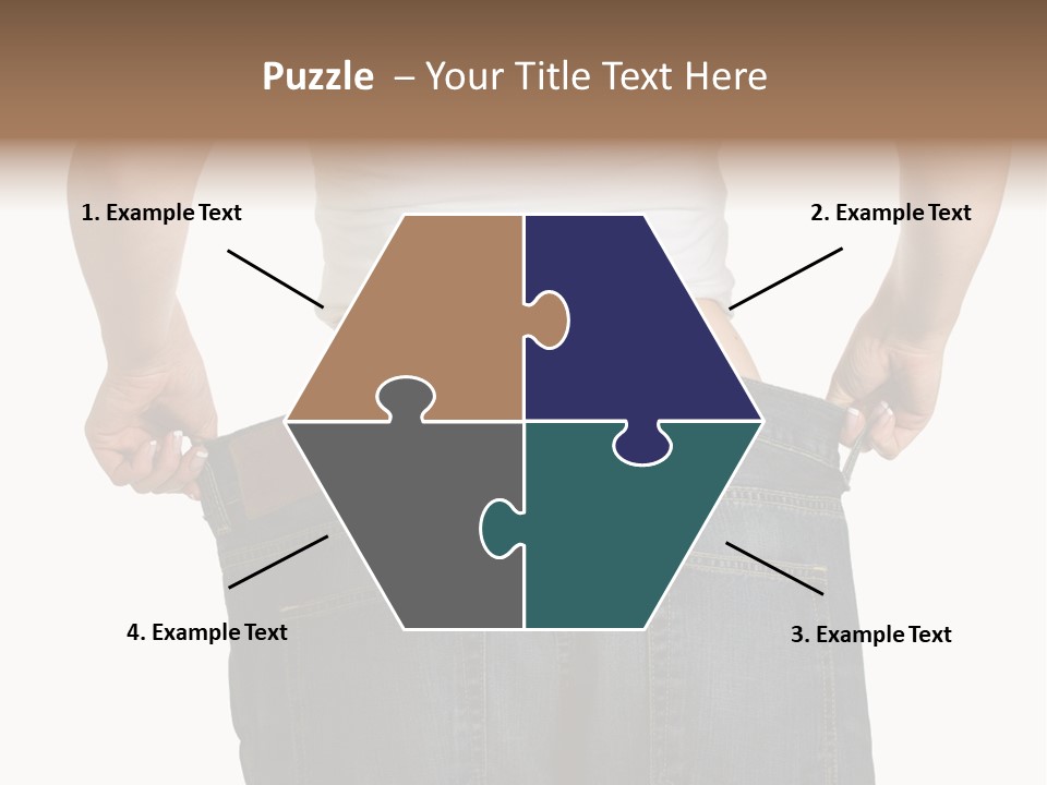 Weight Pulling Body PowerPoint Template