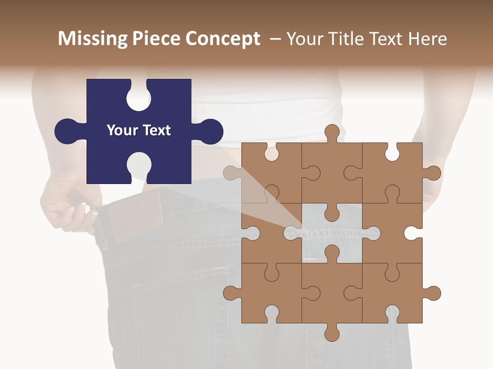 Weight Pulling Body PowerPoint Template