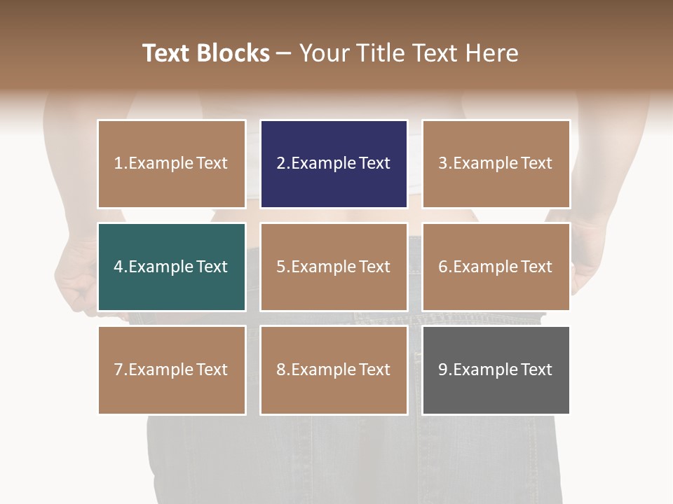 Weight Pulling Body PowerPoint Template