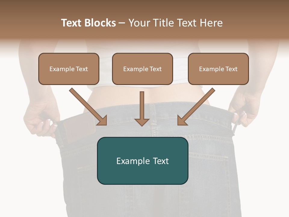 Weight Pulling Body PowerPoint Template