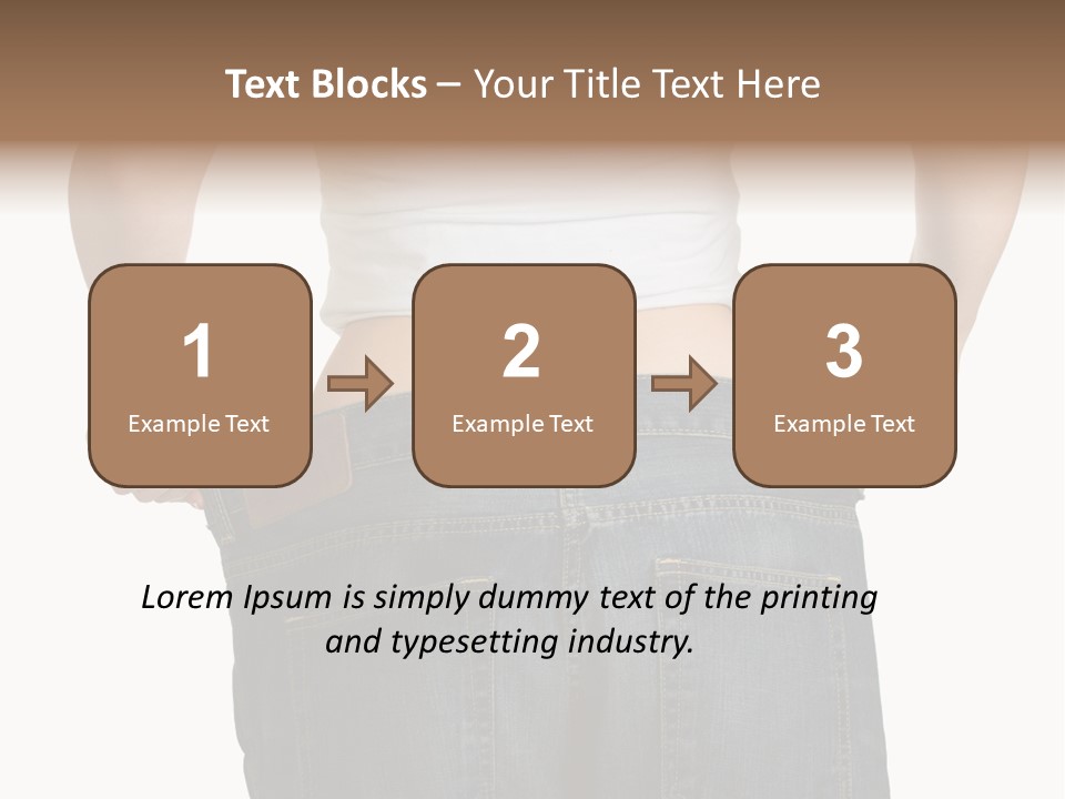 Weight Pulling Body PowerPoint Template
