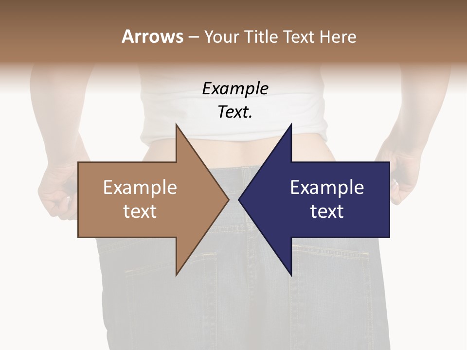 Weight Pulling Body PowerPoint Template
