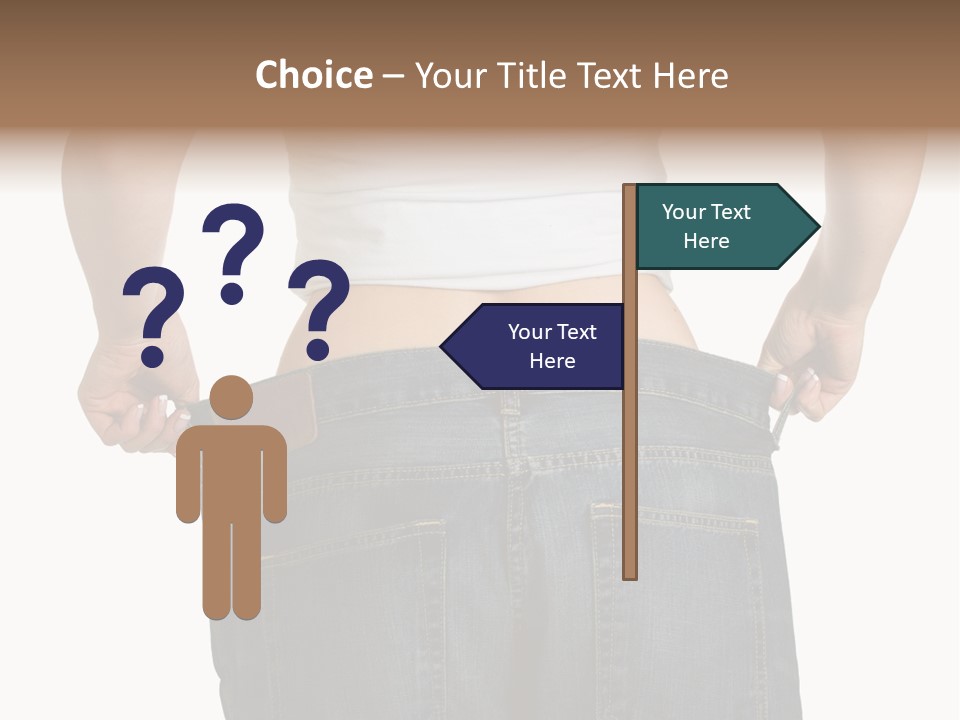 Weight Pulling Body PowerPoint Template