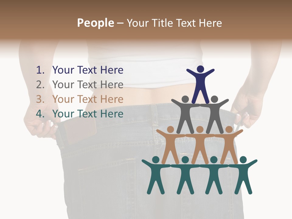 Weight Pulling Body PowerPoint Template