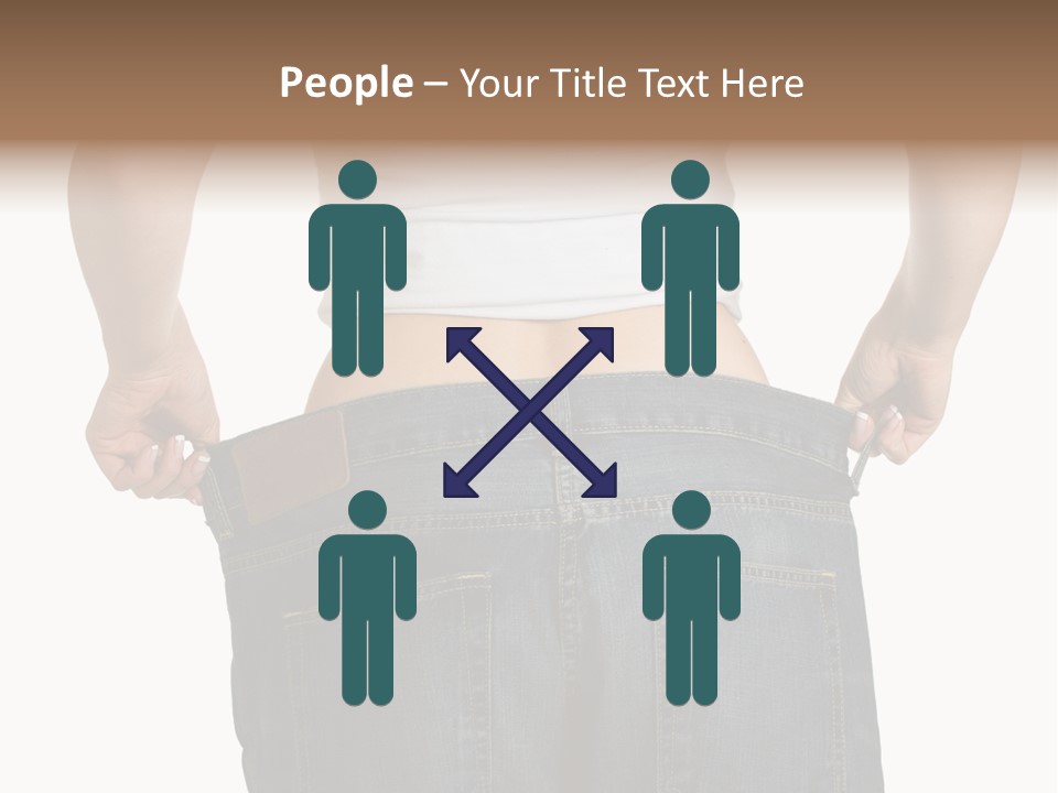 Weight Pulling Body PowerPoint Template