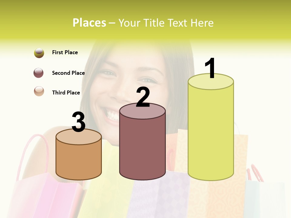 Closeup Person Sale PowerPoint Template