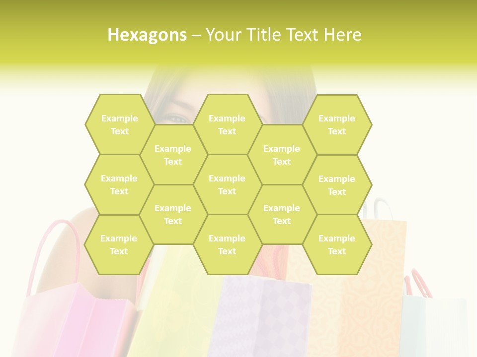 Closeup Person Sale PowerPoint Template