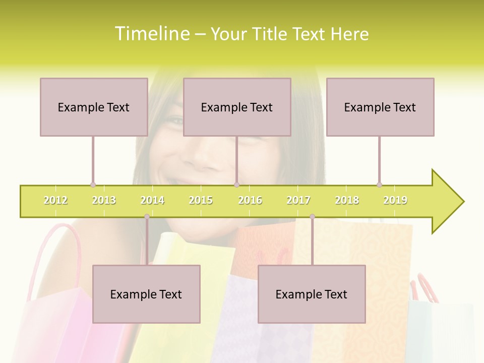 Closeup Person Sale PowerPoint Template