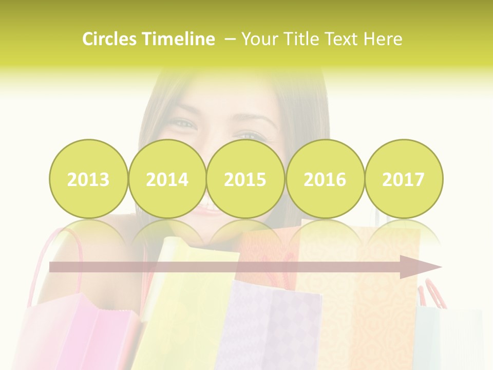 Closeup Person Sale PowerPoint Template