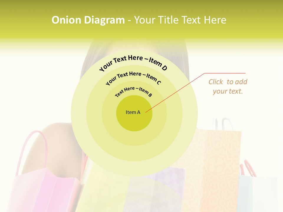 Closeup Person Sale PowerPoint Template