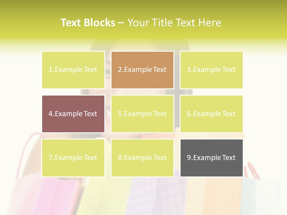 Closeup Person Sale PowerPoint Template