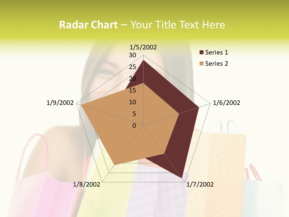 Closeup Person Sale PowerPoint Template