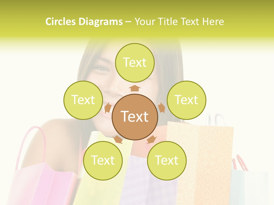 Closeup Person Sale PowerPoint Template