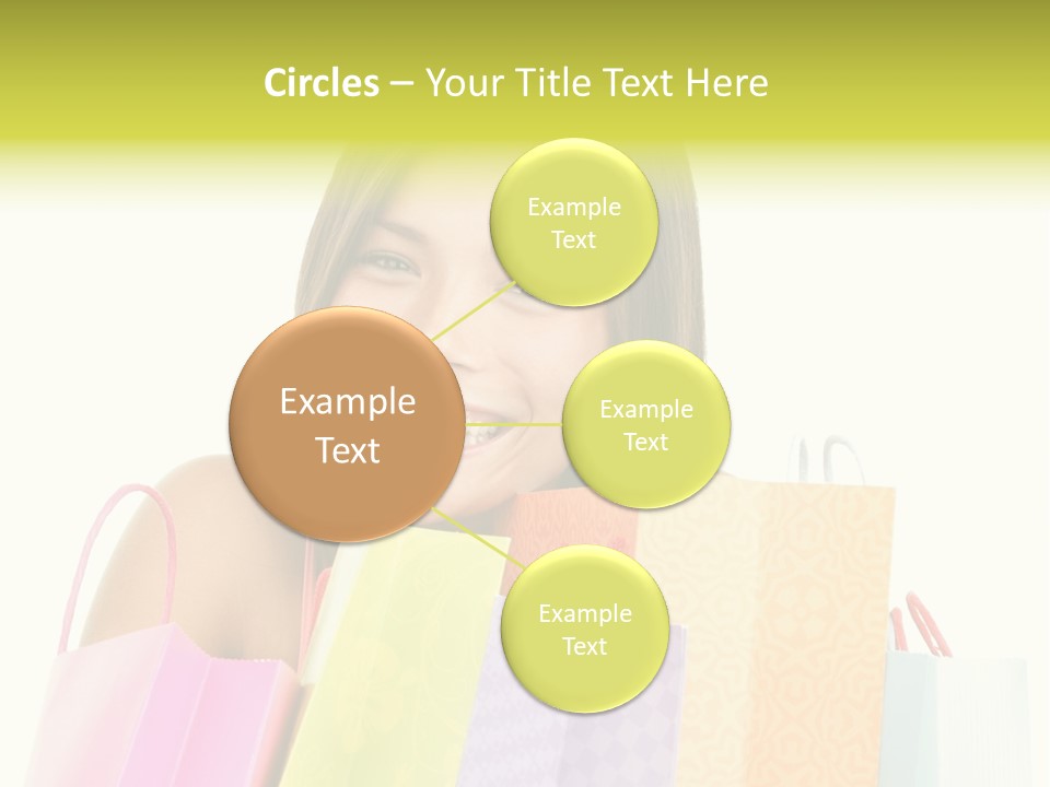 Closeup Person Sale PowerPoint Template