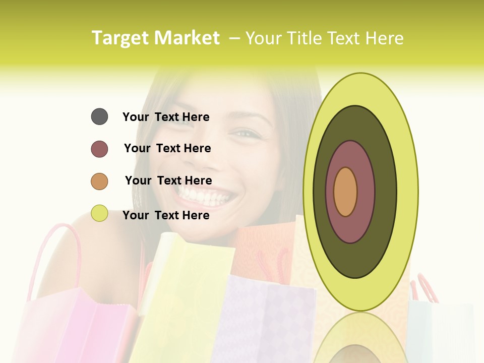 Closeup Person Sale PowerPoint Template