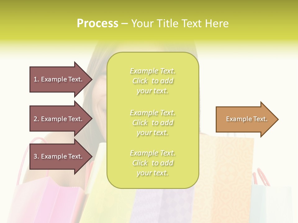 Closeup Person Sale PowerPoint Template