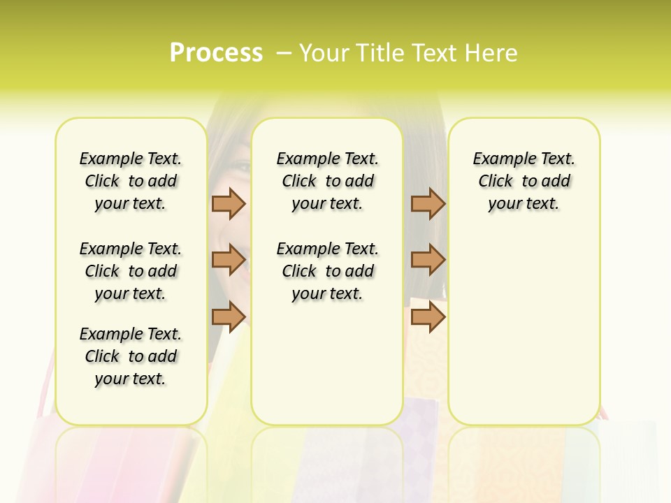 Closeup Person Sale PowerPoint Template