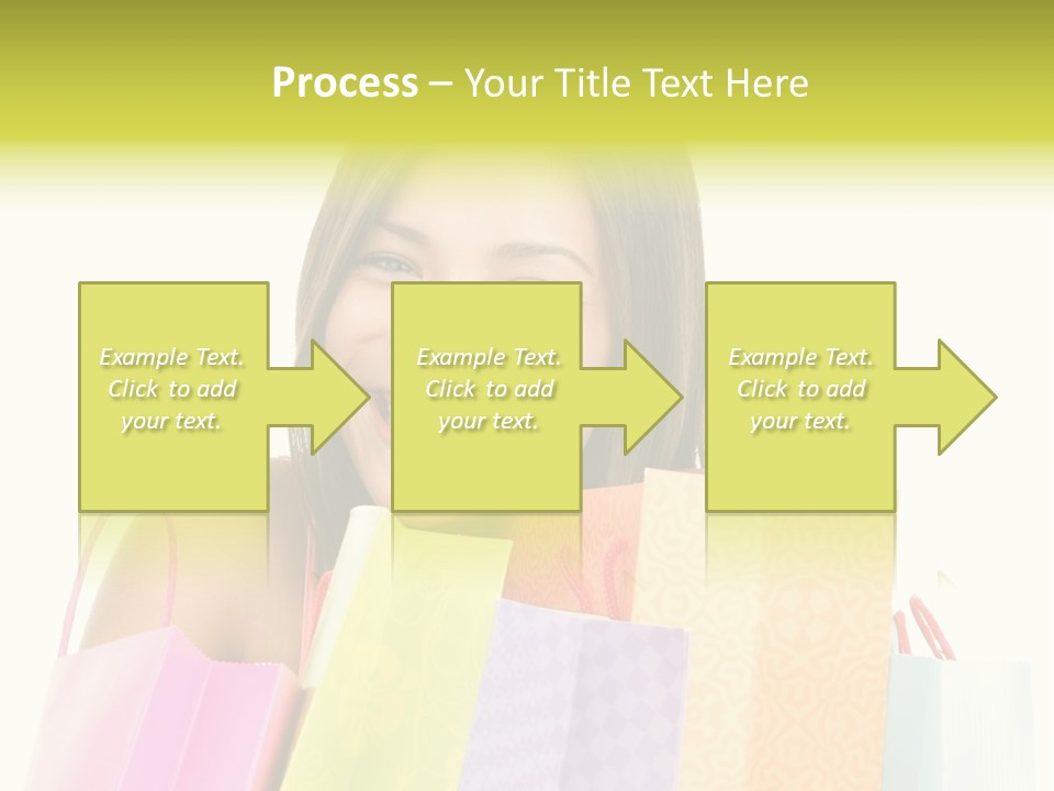 Closeup Person Sale PowerPoint Template