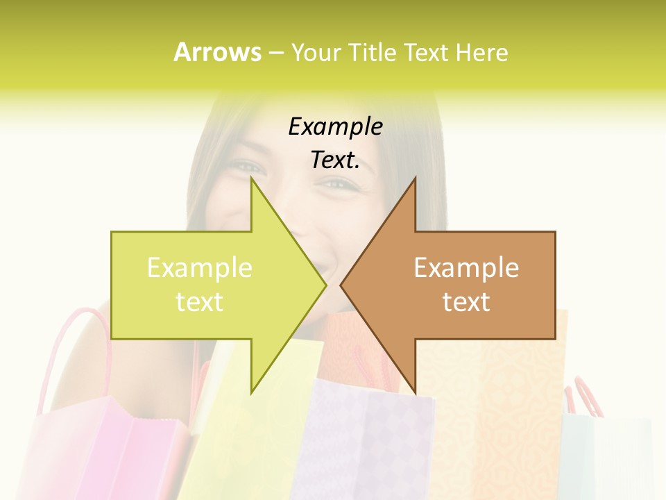 Closeup Person Sale PowerPoint Template