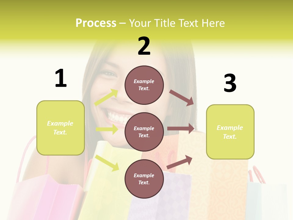 Closeup Person Sale PowerPoint Template