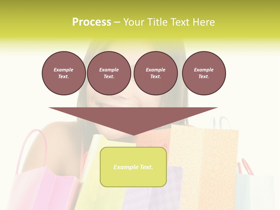 Closeup Person Sale PowerPoint Template