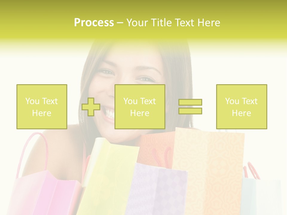 Closeup Person Sale PowerPoint Template