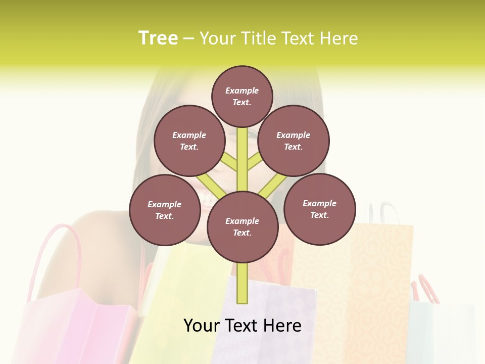 Closeup Person Sale PowerPoint Template