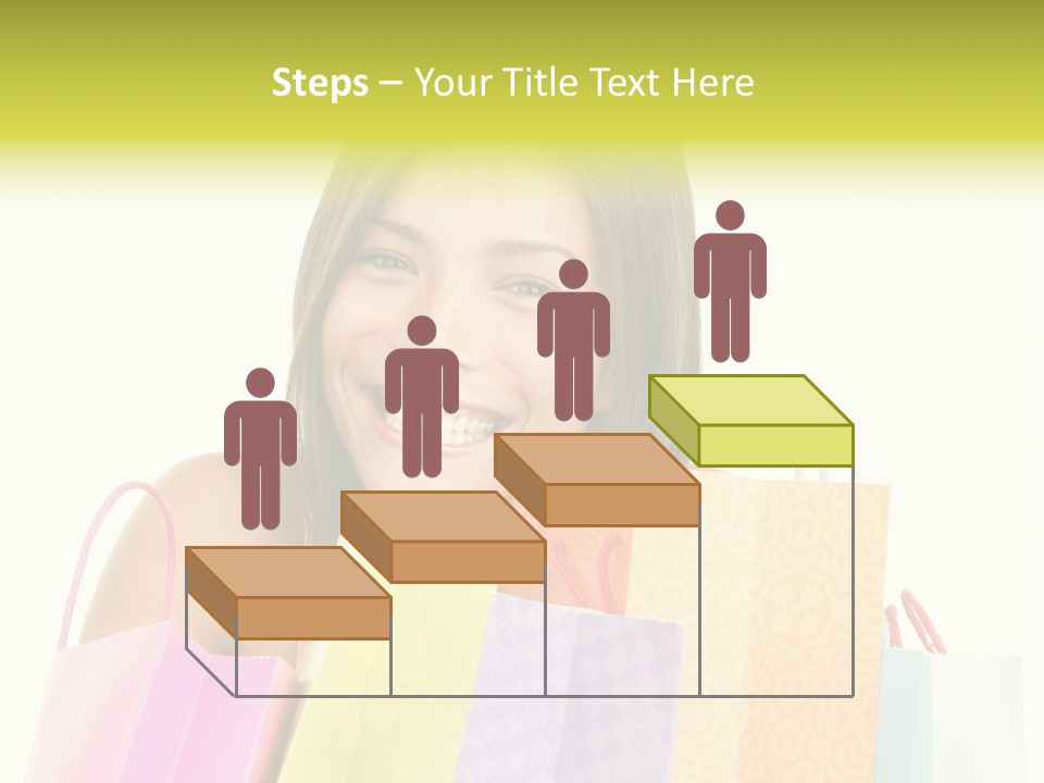 Closeup Person Sale PowerPoint Template